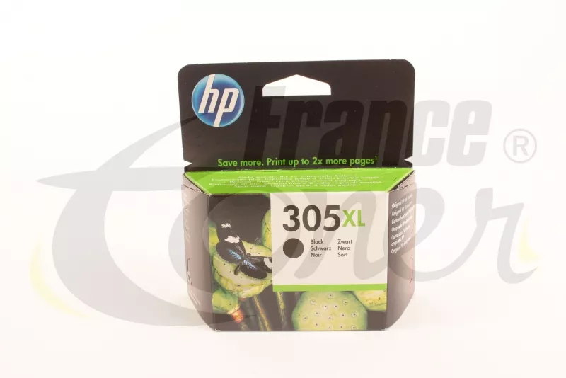 Cartouche d'encre compatible noire 305 XL pour imprimante HP Deskjet 2700e