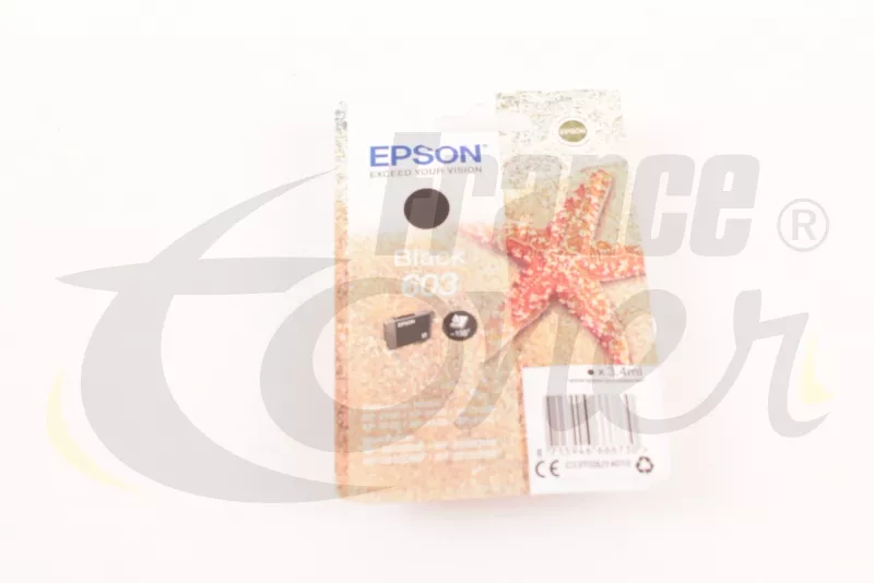 Cartouche d'encre originale Epson 603 Cyan - C13T03U14010 pas cher