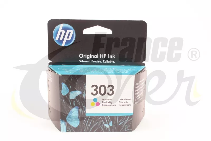 HP Cartouche d'Encre HP 303 Trois Couleurs Authentique (T6N01AE) pas cher 